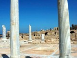 Marble floors - Roman bath, Caesarea